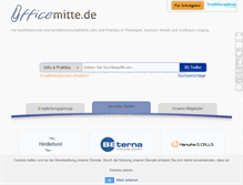 Tablet Screenshot of officemitte.de